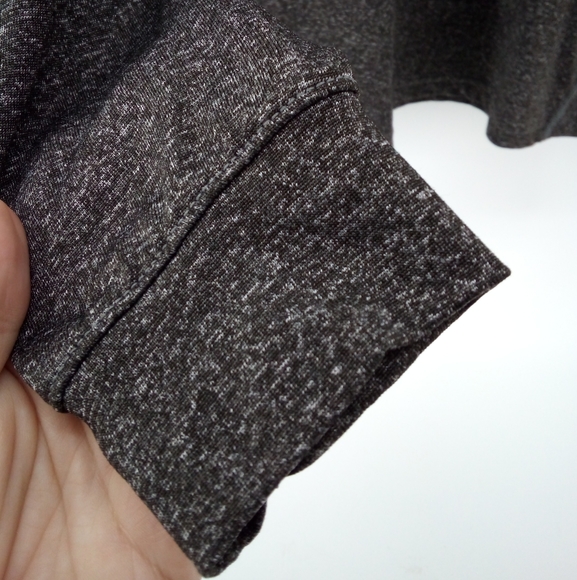 adidas Iowa Hawkeyes Dark Gray Burnout Workout Long Sleeve Top Climalite L 14 16 - Picture 6 of 8